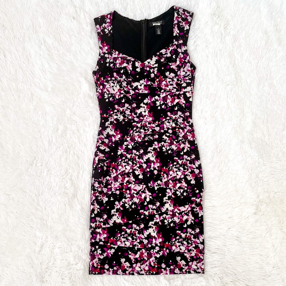 WHBM Instantly Slimming Floral Dress Size 4